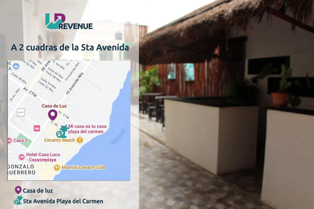 Hotel Casa De Luz פלאייה דל כרמן